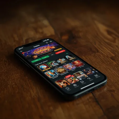 Cresus online casino on iPhone
